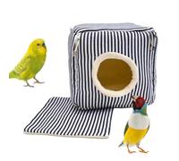 Cockatiel Nest, Parakeet Nest - Removable Mat for Budgies Nest | Winter Bird Nest Bird Hammock Cute Hamster Sleeping Tent Parakeet Accessories Warm for Budgies Turtle Doves