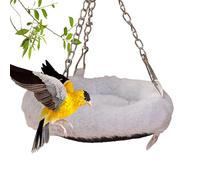 Cockatiel Nest,Soft Nest Bird Sleeping Bed - Birds Swing Toys, Parrot Cage Hammock, Plush Bird Bed, Breeding Bird House for Conure, Budgie