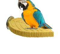 Cockatiel Perch,Suitable Practical Branch Made From The Resin In Plant Form For Beak Grinding,Bird Perches for Cockatiels - Parakeets, Conures, Agapornids, Macaws - for rubbing