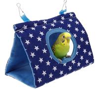 Cockatiel Sleeping Bed - Small Parakeet Nest House | Warm Bird Hammock For Winter | Polyester Hanging Bird Hut | Cage Accessory For Cockatiels Conures | Soft Pet Nest