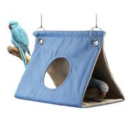 Cockatiel Tent - Snuggle Perching, Fleece Nesting Sanctuary, Hanging Cage Lounger Cabin, Warm Resting Sleeping Pouch, Secure Aviary Retreating Dwelling | Daily Relaxation for Small Pets