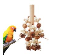 Cockatiel Toy - Interactive Chewing Activity for the Cage - Inseparable Chewing Blocks and Disassembly Toys, for Large Parrots, Lovebirds and Parakeets as an Activity Toy