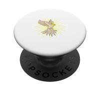 Cockatiel with Halo Cute Bird Angel Pet Parrot PopSockets Adhesive PopGrip
