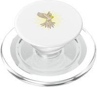 Cockatiel with Halo Cute Bird Angel Pet Parrot PopSockets PopGrip for MagSafe