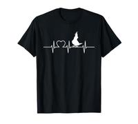 Cockatiels Cool Heartbeat Design with a Cockatiel T-Shirt