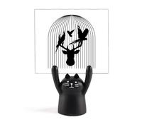 Cockatoo Antler Ecology Art Deco Fashion Memo Holder Cartoon Black Cat Stand Decoration