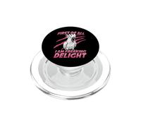 Cockatoo parrot bird holder cheeky white cockatoo PopSockets PopGrip for MagSafe