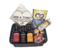 Cockburns Miniature Trio Gift Basket |Gift Hamper| Port Wine Gift | Alcohol Gift | For Her | Adult Gifts (Gin and tonic)
