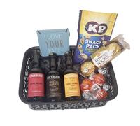 Cockburns Miniature Trio Gift Basket |Gift Hamper| Port Wine Gift | Alcohol Gift | For Her | Adult Gifts (I Love Your face)