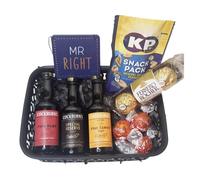 Cockburns Miniature Trio Gift Basket |Gift Hamper| Port Wine Gift | Alcohol Gift | For Her | Adult Gifts (Mr Right)