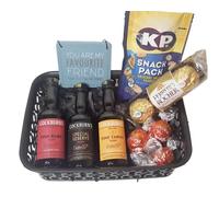 Cockburns Miniature Trio Gift Basket |Gift Hamper| Port Wine Gift | Alcohol Gift | For Her | Adult Gifts (You are my favourite friend)
