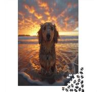 Cocker Spaniel 1000 Piece Jigsaw Puzzles For Adults And Kids Jigsaw Puzzle Gifts Recycled Cardboard Jigsaws 1000 Pieces for Adults And Children 1000pcs (75x50cm)
