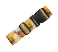 Cocker Spaniel Autumn Park Brown Spaniel Dogs, Adjustable Luggage Straps for Suitcases Packing Belts Travel Accessories