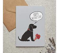 Cocker Spaniel (Black) Mother's Day Card