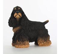 Cocker Spaniel Black & Tan Standard Figurine