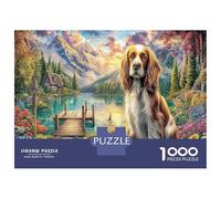 Cocker Spaniel by Mountain Lake_1 Jigsaw Puzzle 1000 Pieces for Kids Beginners Educational Game Toy Gift 38x26cm/1000pcs