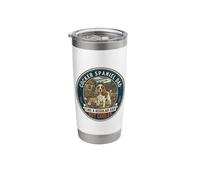 Cocker Spaniel Dad Like A Regular Dad But Cooler Dog Dad Stainless Steel Insulated Tumbler