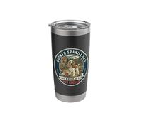 Cocker Spaniel Dad Like A Regular Dad But Cooler Dog Dad Stainless Steel Insulated Tumbler