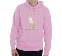 Cocker Spaniel - Dog Lover Hoodie~Great Gift Idea ~ In Gold Glitter X-Large Pink