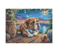 Cocker Spaniel Fall Forest 500 Piece Jigsaw Puzzle for Adults Jigsaw After School Activity for Teens Stress Buster Whimsical Gift Idea Stylish Home Decor 500 PCS