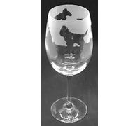 Cocker Spaniel Frieze Boxed 35cl Wine Glass