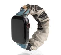 Cocker Spaniel Getting A Haircut Compatible with IWatch Series Watch Strap Fashion Scrunchies Stretchy