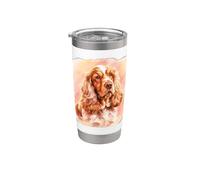 Cocker Spaniel im Vintage Look Stainless Steel Insulated Tumbler