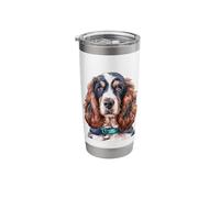 Cocker Spaniel im Vintage Look Stainless Steel Insulated Tumbler