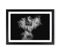 Cocker Spaniel in Abstract Framed Print | A2 Black Framed Wall Art | Ready to Hang | Abstract Animal Picture | Living Room Bedroom Lounge Office