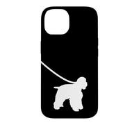 Cocker Spaniel on a Leash Dog - Mom Dad Pet Cute Funny Puppy Case for iPhone 14