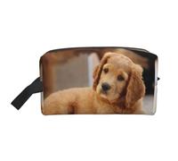 Cocker Spaniel Puppy Small Spaniel Dogs PetsLarge Capacity Cosmetic Organizer，Travel Makeup Bag for Women