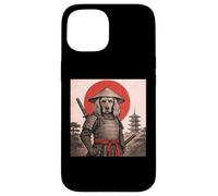 Cocker Spaniel Samurai Warrior Vintage Japanese Ukiyo-e Dog Case for iPhone 15