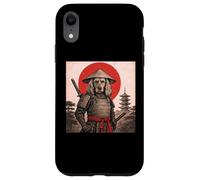 Cocker Spaniel Samurai Warrior Vintage Japanese Ukiyo-e Dog Case for iPhone XR