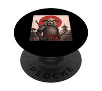 Cocker Spaniel Samurai Warrior Vintage Japanese Ukiyo-e Dog PopSockets Adhesive PopGrip