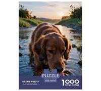 Cocker SpanielPuzzles 1000 Piecespet Dog Perfect for Relaxation, Creativity, Gift, Challenging Puzzles, for Women/Men, Brain-Teasing Gift70x50cm/1000pcs