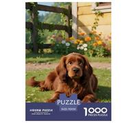 Cocker SpanielPuzzles 1000 Piecespet Dog Perfect for Relaxation, Creativity, Gift, for Women/Men, Adult Jigsaw Game70x50cm/1000pcs