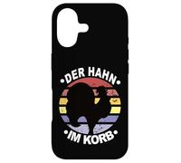 Cockerel in basket chicken coop poultry hen chicken farmer Case for iPhone 17