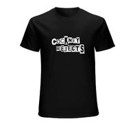 Cockney Rejects OI ! Punk Rock Crew Neck Unisex Short Sleeve T-Shirt L Black