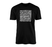 Cockney Sayings T-Shirt Top Tee - Apples and Pears Bees Honey Hank Marvin Accent Dialect Slang London East End South Bow Bells Londoner Gifts Presents (Large, Black Prime)