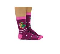 Cockney Spaniel - CHRISTMAS QUACKER Christmas Socks UK 4-8 EUR 37-42, Fun