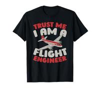 Cockpit Avionics Aviation - Flight Engineer T-Shirt