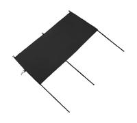 Cockpit Cover, Soft Kayak Protector, Waterproof Seal, Dustproof Hull Cover, Boating Gear, Excellent for Women, Sports, Lovers Kayaking, and Storage Travel, Black Colored