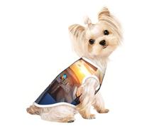 Cockpit of an Airplane Small Dog Shirt,Soft Breathable Dog Shirt for Dogs Cats Boy Girl Pet Tshirt,Suitable for Small Pets