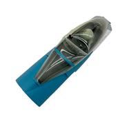 Cockpit Set Fit For V2 F-16C Fighting RC Jet Airplane F16 90mm EDF Model(Defective Cockpit)