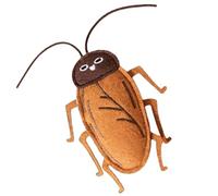 Cockroach Cat Toy - Fabric Catnip Pet Toy, Simulated Cockroach Plush | False Error Style with Sound Paper, Interactive Toy for Strange Kittens Entertainment