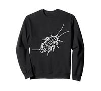 Cockroach Line Art Insect Lover Sweatshirt