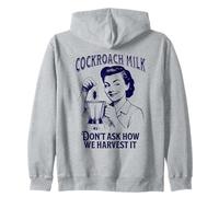Cockroach Milk, Don't Ask How We Harvest It, funny Zip Hoodie
