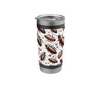 Cockroaches Pattern Madagascar Hissing Cockroach Stainless Steel Insulated Tumbler