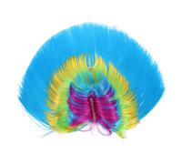 Cockscomb Wig Funny Costume Hair for Halloween Season Unisex | PET Shiny Finish, Lightweight Reusable Piece, Stays Secure while Dancing at Festivals