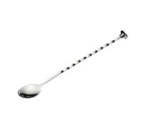 Cocktail Bar Mixing Spoon Stainless Steel with Masher